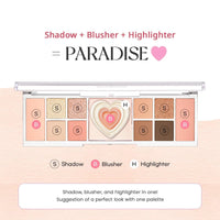 Peripera ALL TAKE MOOD LIKE PALETTE (02 PEACH HEAVEN (PERITAGE))