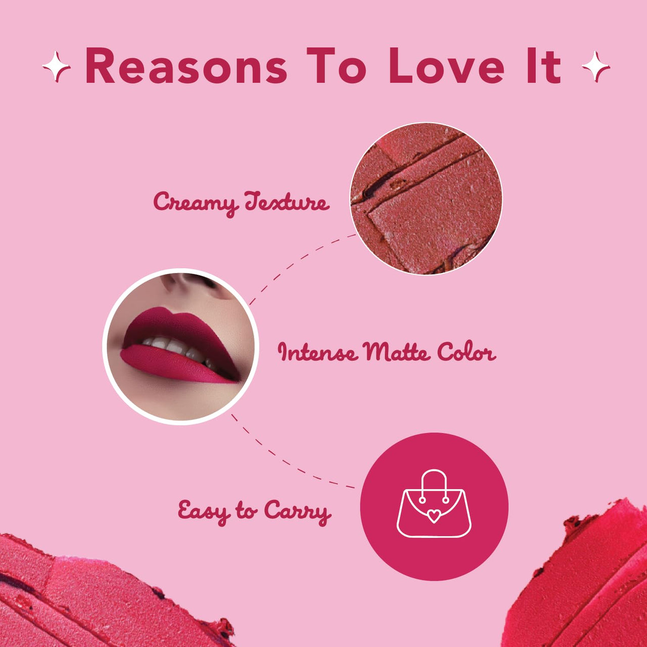 Blue Heaven Get Matte Lip Tower 4-in-1 Stackable Lipstick Combo Set | Moisturizing & Lightweight | Smooth Matte Finish |Intense Color Payoff| Easy to Carry, 6gm