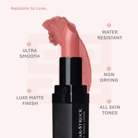 STARSTRUCK BY SUNNY LEONE Matte Lipstick- Nude Lipstick- Baby Doll 4.2 gm| Lipsticks for Women | Long Lasting Lipstick for Women | Makeup Lipsticks | Waterproof Lipstick | Smudge Proof Lipstick