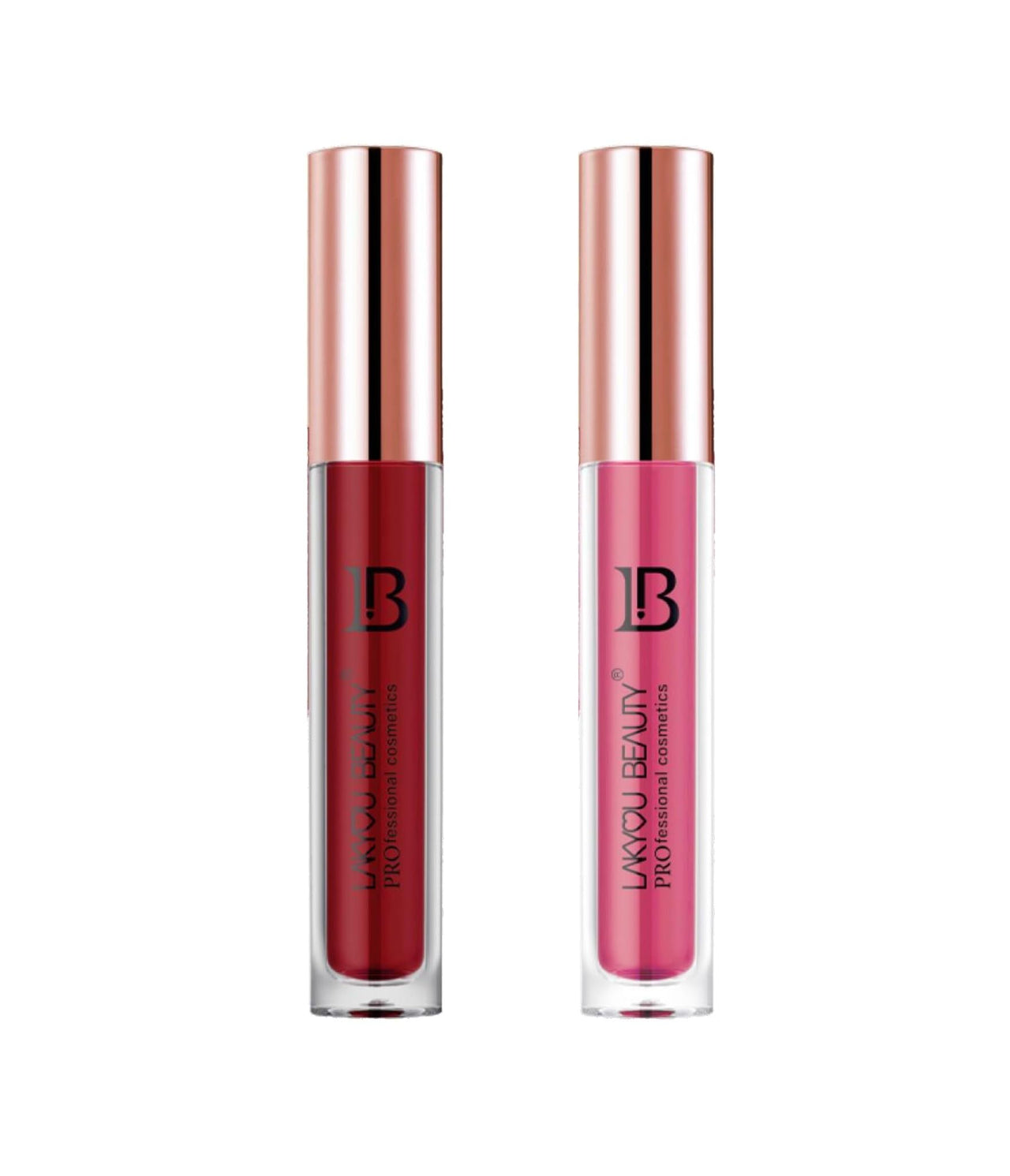Lakyou Beauty Color Infision Non-Transfer Liquid Lipstick (pack of 2) ((Mehroon - Rust))