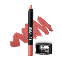 MARS Matte Liquid Lip Color | Long Lasting | Non-Transfer & Waterproof Lipstick for Women (4.5 ml) (08-Trend Train) Long Lasting Crayon Lipstick up to 12 Hours Stay (3.5 gm) (12-I Am Fierce)