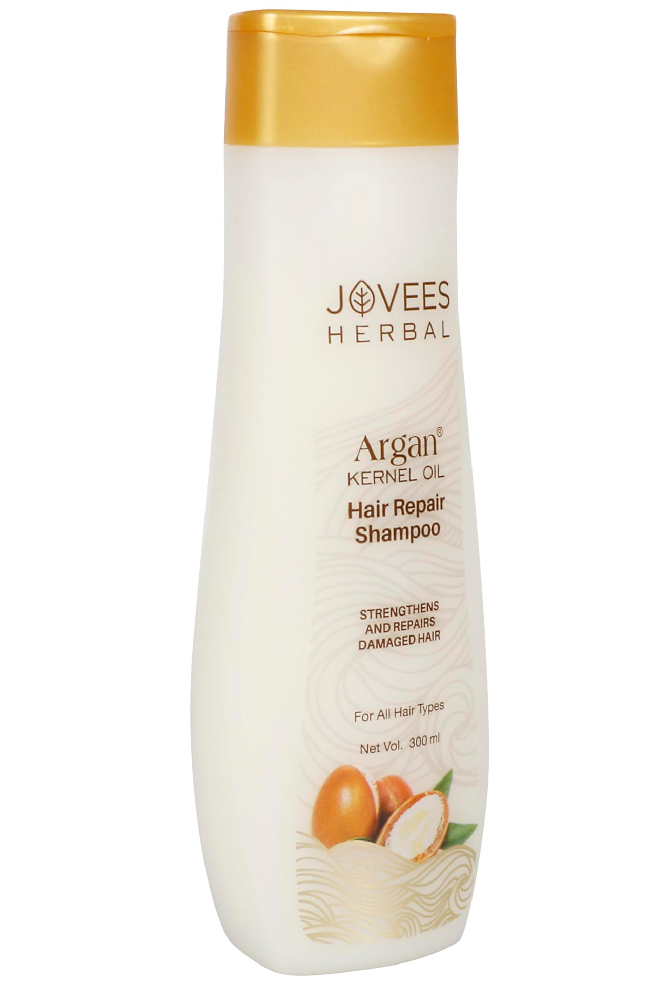 Jovees Herbal Argan Kernal Oil Hair Repair Shampoo For Strengthen and Repairs Hair For All Skin Types 300ml