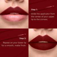 C2P Pro Liquid Lipstick Waterproof Matte Orange Lipsticks for Women | Long Lasting Smudge Proof | Infused with Argan Oil, Vitamin E | Cruelty Free, Vegan - Celeb Secret (Liquid Lipstick Emma, 2 ml)