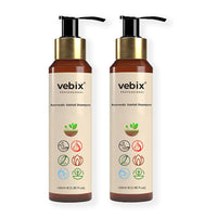 Vebix Professional Customized Ayurvedic Anti-Hairfall Shampoo For All Hair (200ml)