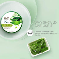 The Face Shop Pure Aloe Vera Gel, 300ml for Skin, Hair & Body | Aloe Vera with Vitamin E | Clear Gel for Ultimate Hydration & Glow | Korean Skin care products