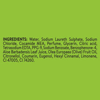 Pears Naturale Detoxifying Aloe Vera Body Wash 250 ml, 100% Natural Ingredients, Liquid Shower Gel with Olive Oil for Glowing Skin - Paraben Free (Pack of 2)