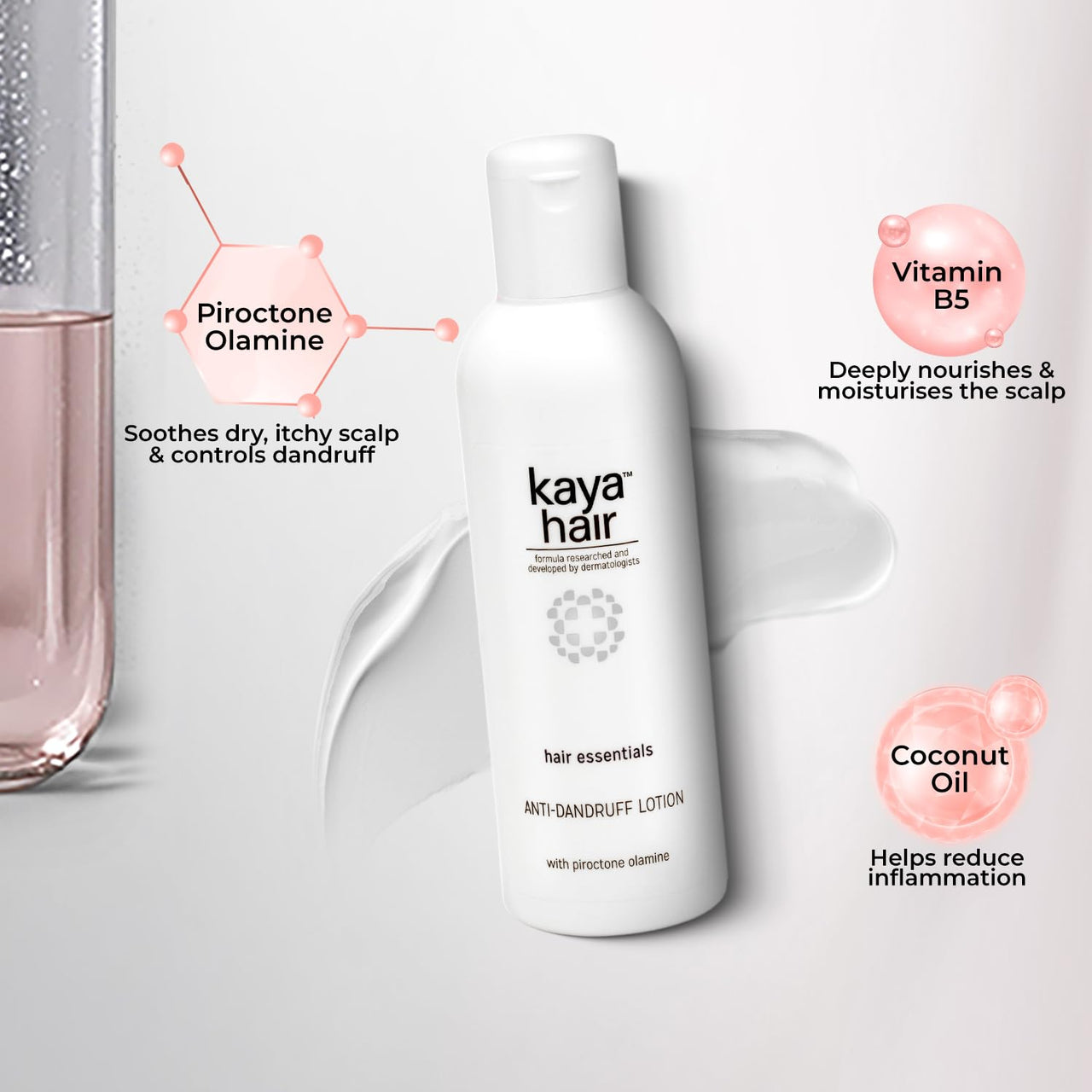 Kaya Clinic Anti Dandruff Lotion 200Ml | Overnight Lotion To Soothe Itchy & Irritated Scalp | Reduces Dandruff | Makes Scalp Healthy | Hair Lotion