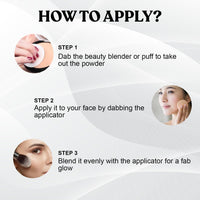 Lakyou Beauty Primer + Matte Compact Powder Foundation 15g, Shade-06(Pure Beige) | All-in-One Primer & Foundation | Lightweight Matte Finish | Long-Lasting | Oil-Control