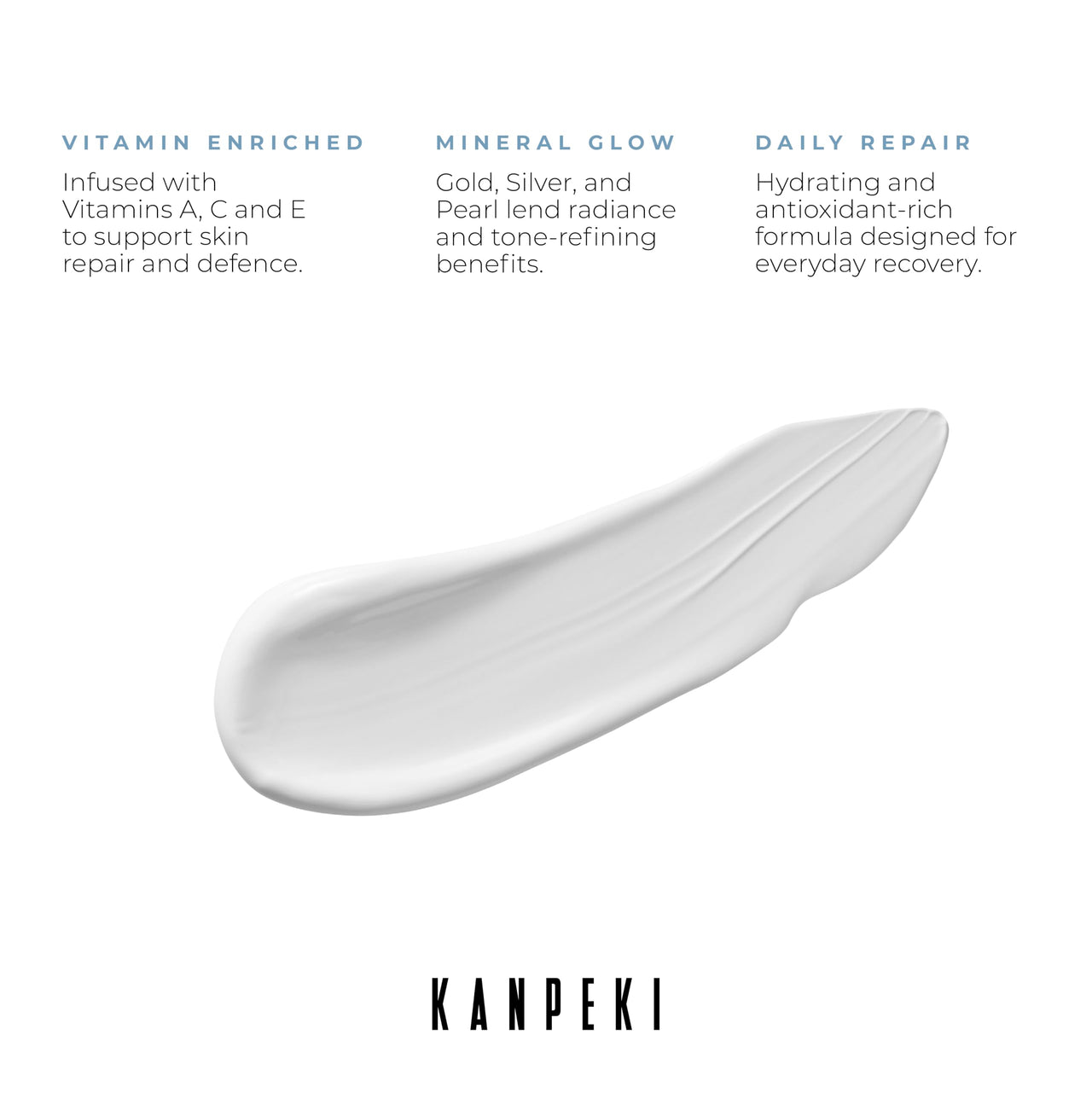 Kanpeki Vita Mineral Complex Face Cream | Reduces Discoloration & Provides Hydration | Contains Lotus, Williow Bark & Honey Extracts | Japanese Skin Care Product | Dry to Normal Skin
