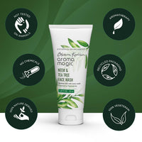 Aroma Magic Neem And Tea Tree Face Wash (PWRD by Niacinamide) - 100 ml