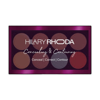 Hilary Rhoda Concealing & Contouring | 8 Shades in Palette | Colour Corrects with High Coverage | Face Palette | Hides Dark Spots & Pigmentation | Buildable Coverage | 12g (Shade-2)
