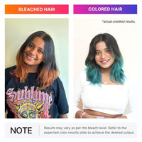 2.Oh! Italian- Aqua Marine Hair Color For Women & Men | Ammonia-Free DIY Semi Permanent Hair Color | Enriched with Argan Oil | Lasts upto 12-15 Washes