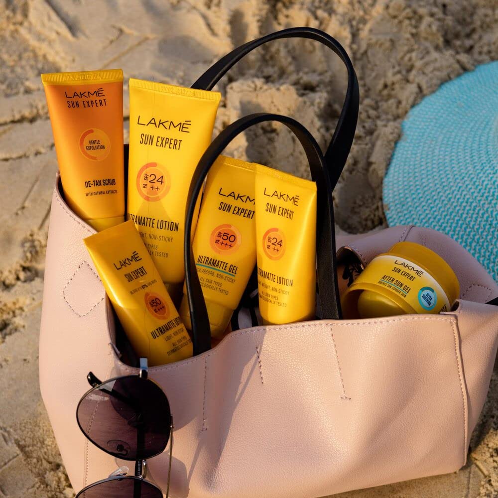 Lakmé Sun Expert Spf 25 Pa++ Super Matte Lotion Sunscreen For All Skin Types, Lightweight, Non Sticky,50Ml (Pack Of 3)