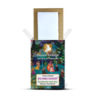 Passion Indulge Kumkumadi Natural Handmade Bath Bar & Kumkumadi Natural Face Mudd Pack For Skin Glow, Shine & Brightness with Saffron, Vetiver Oil and 16 Herbs