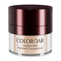 Colorbar Amino Skin Radiant Cream Foundation (Beige Mild 003, 15g) | Smooth and Satin finish | High-coverage | Suitable for all skin types