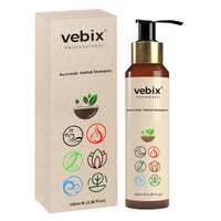 Vebix Professional Customized Ayurvedic Anti-Hairfall Shampoo For All Hair (200ml)