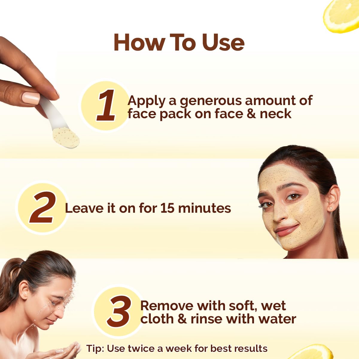 Mamaearth Vitamin C Daily Glow Face Pack with Vitamin C & Turmeric 200g | Natural, DIY-like Texture | Instantly Brightens Skin, Adds Glow | Clay Face Mask | Free From Harmful Chemicals | All Skin Type