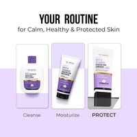 Dr. Sheth's Oats & Ceramide Sunscreen | SPF 50+ PA++++ | Oil-Free Sunscreen For Sensitive Skin | Lightweight & No White Cast | Strengthens Skin Barrier | Sun Protection From UVA/B/IR Rays | Men & Women | 50 g
