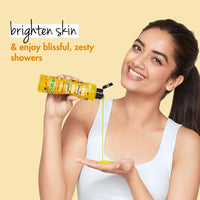 Love Beauty & Planet Turmeric & Moringa Brightening Body Wash|Natural Shower Gel for Glowing Skin,200ml