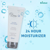 Brinton Doux 24 Hour Moisturizer Cream | Lightweight, Non-Greasy & Non- Irritating | Hydrates & Soothens Skin| Dermatologically Tested | For Men & Women | 100 g x Pack of 3