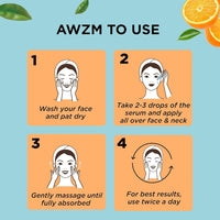 Beauty Glazed Professional 10% Vitamin C Face Serum With Power of 1% Alpha Arbutin, Vita-E, Ferulic Acid | Advance Skin Brightening Formula for Glowing Skin | Uneven Skin Tone | Non Irritating | 30 ml