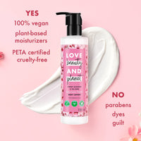 Love Beauty & Planet Cherry Blossom & Tea Rose Daily Moisturising Lotion|All Skin Types|Paraben free|190ml