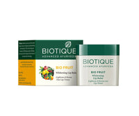 Biotique Bio Fruit Whitening Lip Balm, 12g And Biotique Bio Seaweed Revitalizing Anti Fatigue Eye Gel, 15g