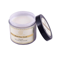 KHADI NATURAL Ayurvedic Amla and Bhringraj Hair Cleanser(Shampoo), SLS and Paraben Free, 210ml & KHADI NATURAL Protein Hair Cream, 100g