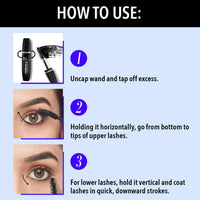 Blue Heaven 10X Volumising Mascara | Waterproof & Smudge Proof | Light Weight Formula | Long Lasting Mascara for Women | Stays Upto 12 Hrs | 8ml