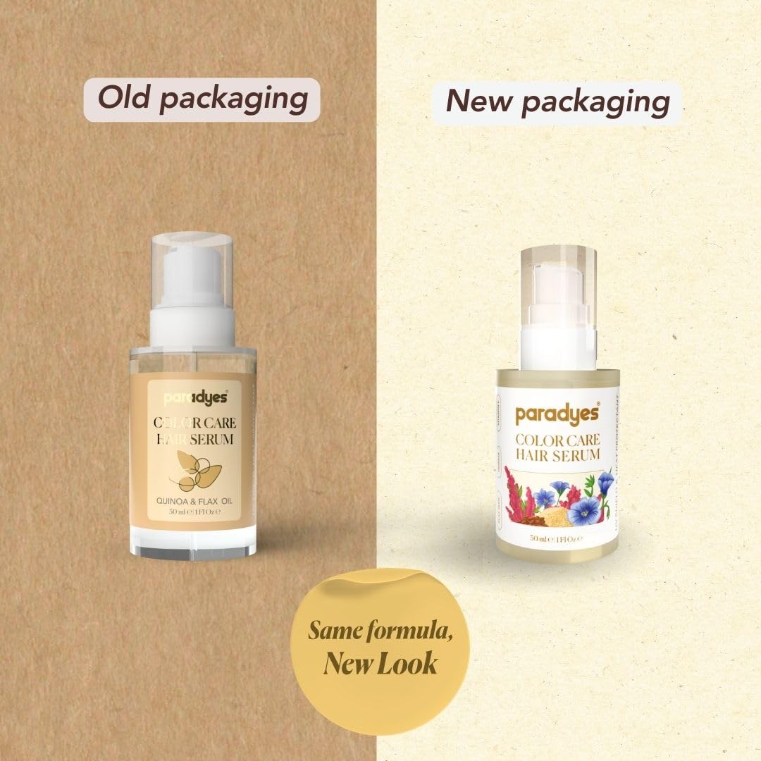 Paradyes Color Care Serum for all hair types | Nourishing & Ultra Hydrating Serum for colored hair | Enchiched with Quinoa & Flaxseed | 30 ml