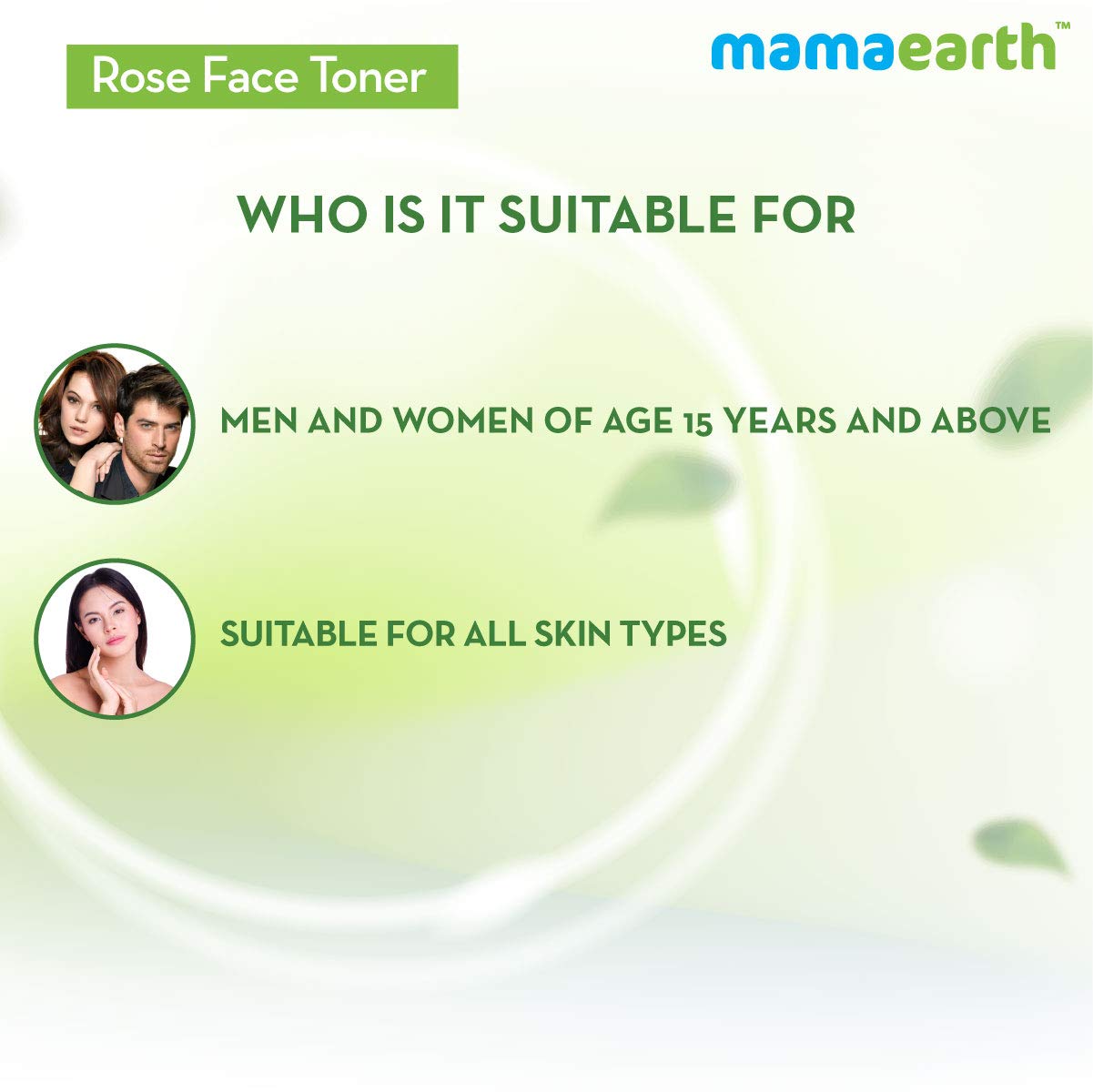 Mamaearth Rose Water Face liquid Toner with Witch Hazel & Rose Water for Pore Tightening - 200ml