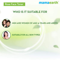 Mamaearth Rose Water Face liquid Toner with Witch Hazel & Rose Water for Pore Tightening - 200ml