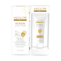 Meglow Pro-Care SPF 50 PA+++ Sunscreen Lotion for Face & Body (50ml) – Broad Spectrum UVA/UVB Protection & Blue Light Defense, Intense Hydration for All Skin Types