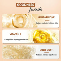 Glamveda Glutathione 24k Gold Face Wash Lightens skin tone (Pack of 2) 200 ml | Enhances Natural Radiance, Glow Booster | For All Skin Types (2)