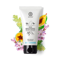 Brillare Professional Skin Brightening Natural Lotion Moisturiser With Lime Cavier and Papaya (50 ML) & Brillare Real Mahabhringraj Oil with 14 Traditional Herbs Combo