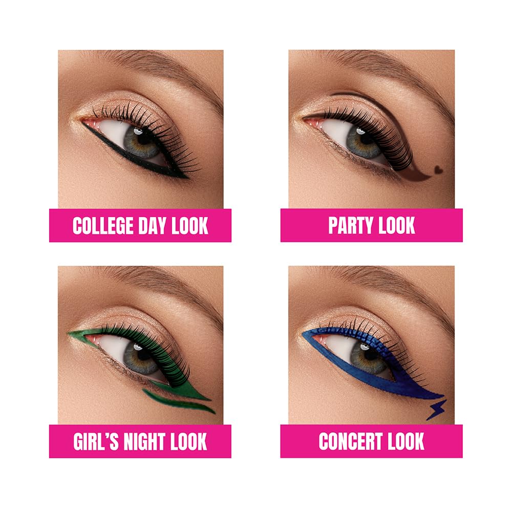 Elle18 Eyedrama Kajal Smokey Black