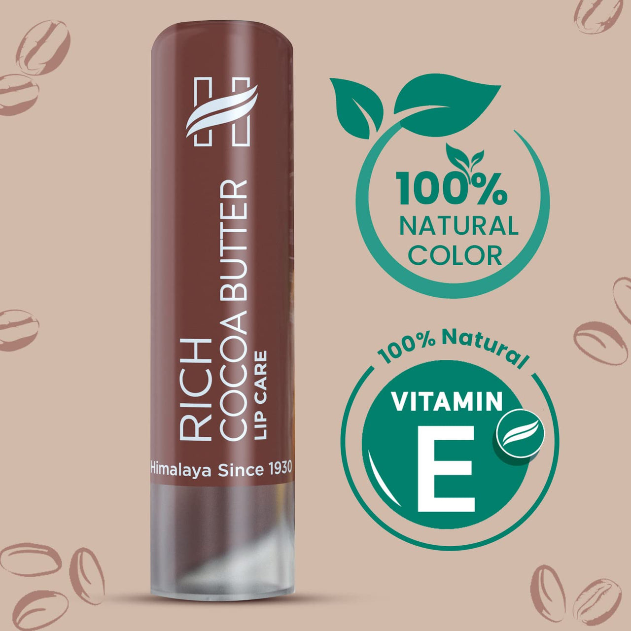 Himalaya Rich Cocoa Butter Lip Care, 4.5g