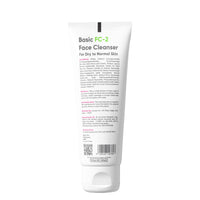Cos-IQ FC-2 Face Cleanser for Dry to Normal Skin Hydrating Face Wash, 100% Soap-Free Facewash | Non-Irritating Formula | For Women & Men, 100ml