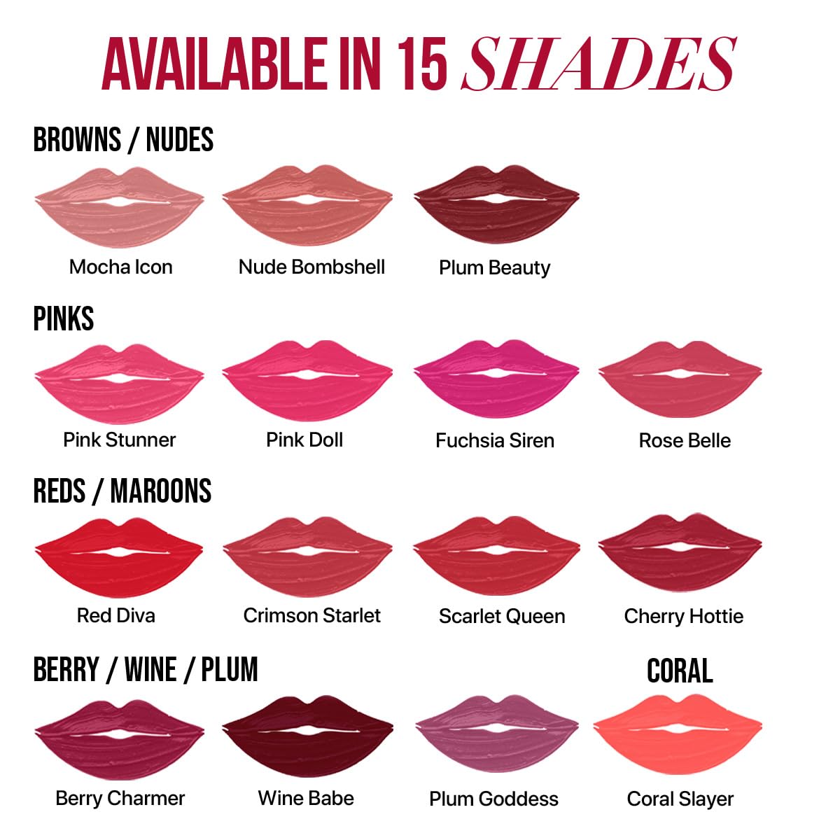 MyGlamm Ultimatte Long Stay Matte Liquid Lipstick-Rose Belle-2.5 g | Pink Lipstick With Vitamin E | 8hr Long Lasting Lipstick | No-Smudge, Waterproof Formula | Vegan & Cruelty Free