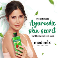 Medimix Ayurvedic Bodywash 18 Herbs & Natural Oils For Healthy & Refreshed Skin | Shower Gel For soft, nourished & glowing skin | Herbal | Paraben-free & Sulphate-free 250ml+50ml Extra