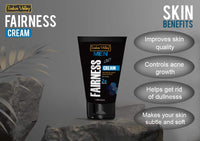 INDUS VALLEY MEN Fairness Cream For Natural Fair Look - Set of 2 (100 * 2=200 ml)