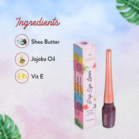 Whimsy Safe, Organic, Water Washable Pop Eyeliner for Girls|Matte Finish Liquid Eye Liner for Girls|Long Lasting Eye Makeup|Safe Eye Makeup for Kids|Smudge-proof|Quick Drying Eyeliner (Purple)