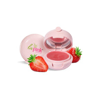 La Pink Strawberry Tinted Lip Balm | With Shea & Kokum Butter | Deep Nourishment & Hydration | Soft & Smooth Lips | 100% Microplastic-Free | 15g