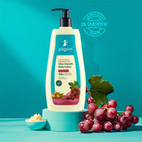 Pilgrim French Red Vine & Hyaluronic Acid Ultra Smooth Body Lotion 400ml | 48H Moisturization | Body lotion for dry skin | Body lotion for winter | Infused With Shea Butter | For All Skin Types