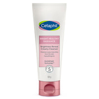 Cetaphil Brightness Reveal Creamy Cleanser - 100 G & Daily Advance Ultra Hydrating Lotion For Dry/Sensitive Skin, 100 G