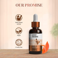 Just Herbs - Kimsukadi Facial Oil | Face Oil for Glowing Skin & Skin Whitening | Suitable for Both Dry & Oily Skin | Face Oil for Acne Prone Skin | Oil for Face Massage | Herbal and Organic Face Oil | 30 ml
