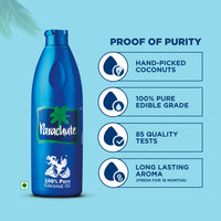 Parachute Coconut Oil - 600 ml (Easy Jar)