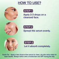 Hilary Rhoda Tea Tree Mulberry Acne Buster Serum for acne free Skin | Non-Irritating Formula | Helps Reduce Acne & Blemishes| with Goodness of Mulberry | 30 ml