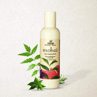 moha: Anti Dandruff Oil With Benefits Of Tea Tree Oil, Neem Oil, Hibiscus OIl, Rosemary Oil | Unisex Hair Oil For All Hairs - 200ml (Pack of 2) | Hair Oil For Men & Women