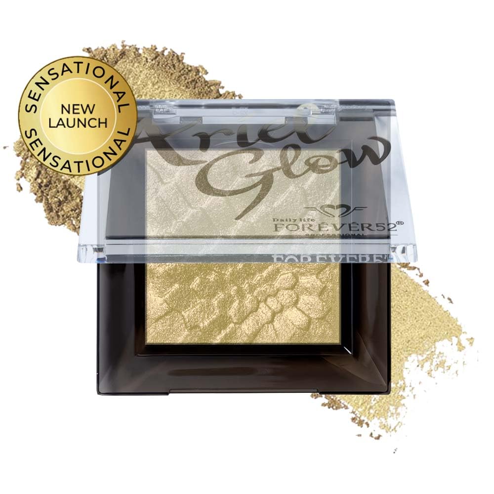 Daily Life Forever52 Sensational Ariel Glow Highlighter | Illuminating Smooth Glow | Waterproof & Long-Lasting | Lightweight Formula | Multi-Dimensional Radiance for All Skin Tones (Shallow, 6g)